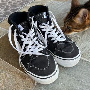 Vans Black High-Top Sneakers